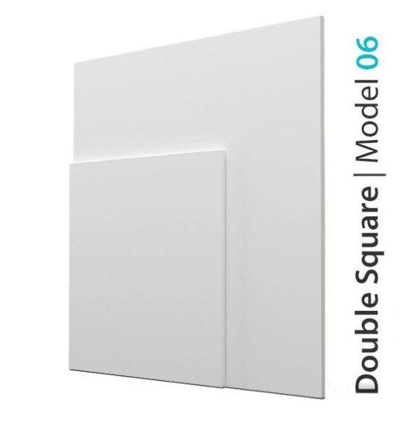 Panel Ścienny 3D Double Square 06/A