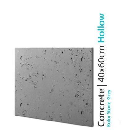 Płyta betonowa ozdobna Concrete Hollow Stone Grey 40x60