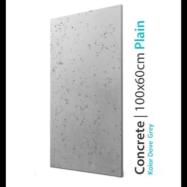 Płyta betonowa ozdobna  Concrete Plain Dove Grey 60x100