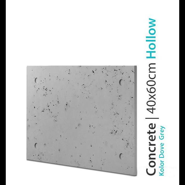 Płyta betonowa ozdobna Concrete Hollow Dove Grey 40x60