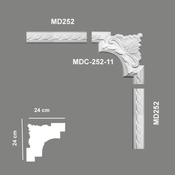 Narożnik ozdobny MDC252-11
